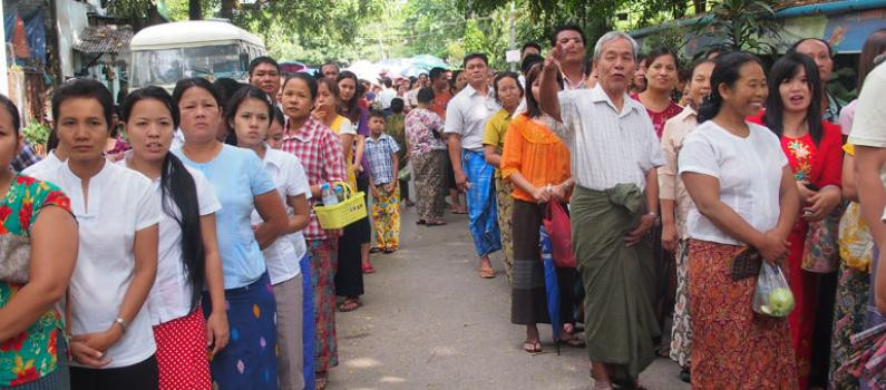 म्यानमारमा आज संसदीय निर्वाचन