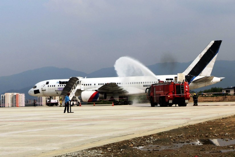 २५३ नेपाली विद्यार्थी लिएर नेपाल एयरलायन्सको जहाज नेपाल आउँदै