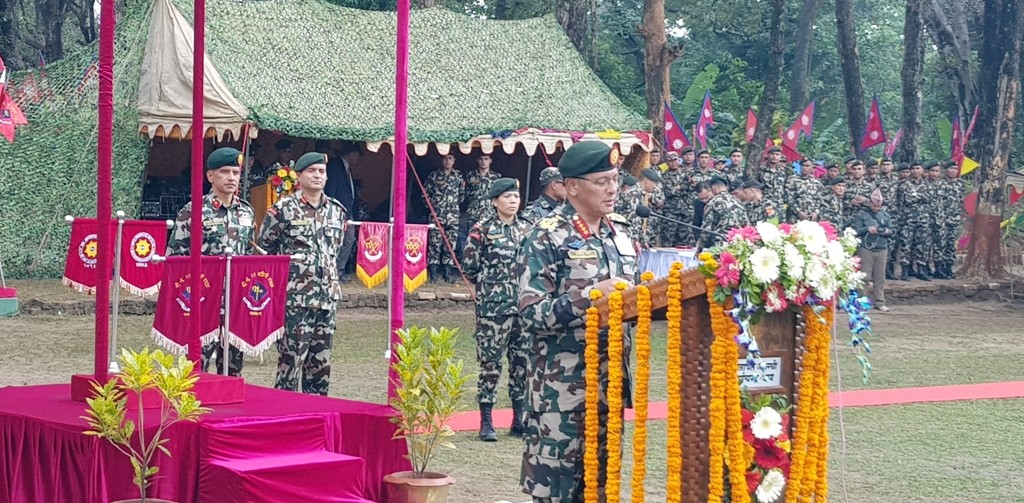 सेना नेपाली नागरिकको आस्था र भरोसाको केन्द्रविन्दु :प्रधानसेनापति