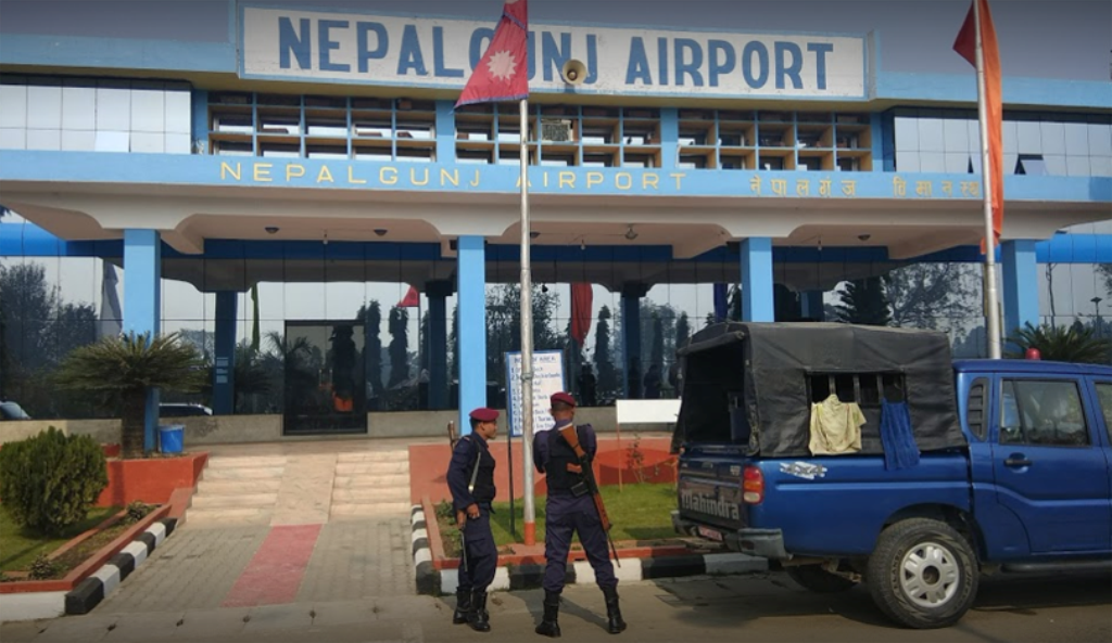 नेपालगञ्ज विमानस्थलमा सीता एयरको जहाज बँदेलसँग ठोक्कियो