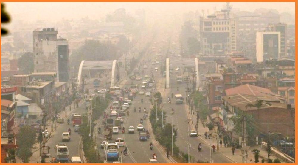 काठमाडौँ विश्वको सबैभन्दा बढी वायु प्रदूषित सहर