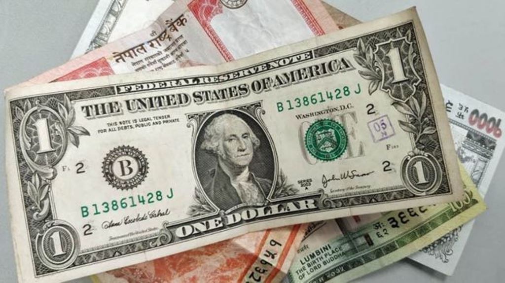 अमेरिकी डलरको मूल्य हालसम्मकै उच्च,कमजोर बन्दै नेपाली रुपैयाँ