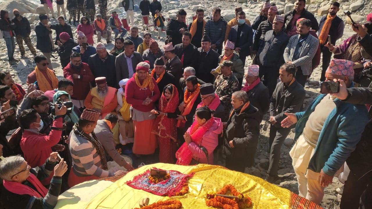 म्याग्दीबाट जनकपुर हुँदै अयोध्यामा कालिगण्डकीको शिलाः नेपाल–भारत सम्बन्धमा नयाँ आयाम