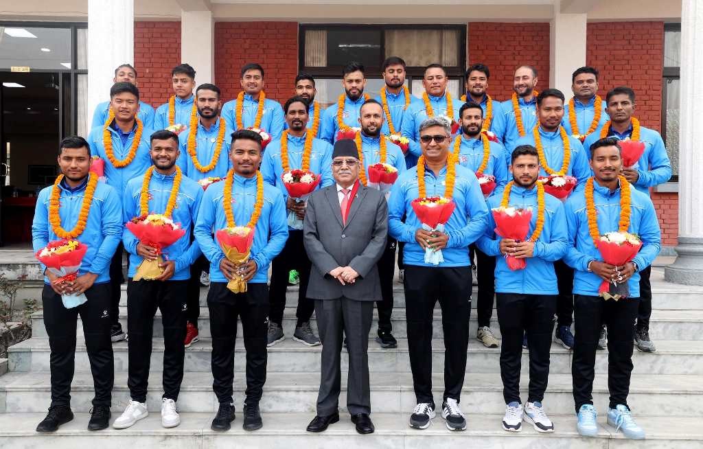 नेपाली क्रिकेट टीमका प्रति खेलाडीलाई ३ लाख दिने प्रधानमन्त्रीकाे घाेषणा