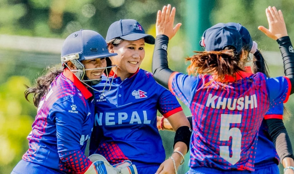 महिला टी–२० सिरिजमा नेपाल तेस्रो